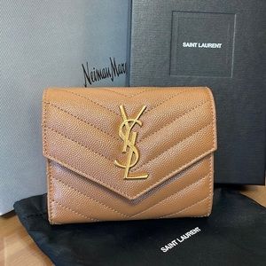 Yves Saint Laurent Trifold Wallet